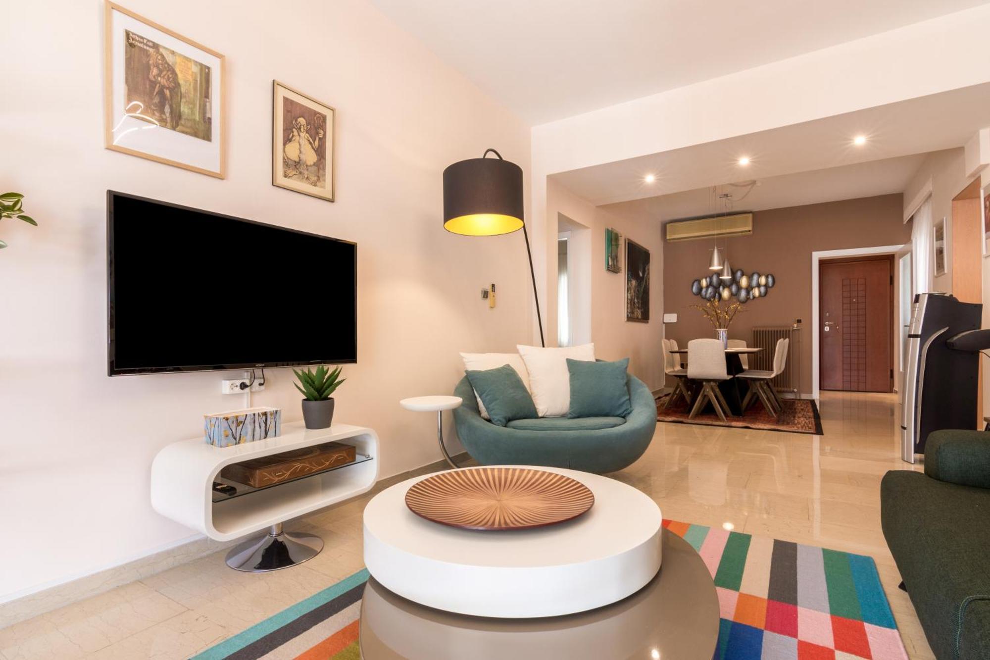 Three Bedrooms Apt In Kallithea Афины Экстерьер фото